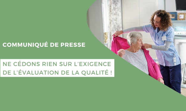 Communiqué de presse : Evaluation qualité