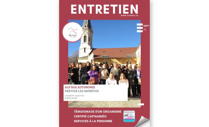 ENTRETIEN I ALP'ÂGE AUTONOMIE : Prévoir les imprévus