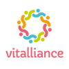 Logo de vitalliance expert de l'aide à domicile des personnes agées ou en situation de handicap