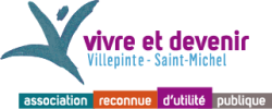 logo de l'association vivre et devenir Villepinte-Saint-Michel reconnue d'utilité publique