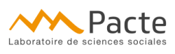 Logo du laboratoire Pacte